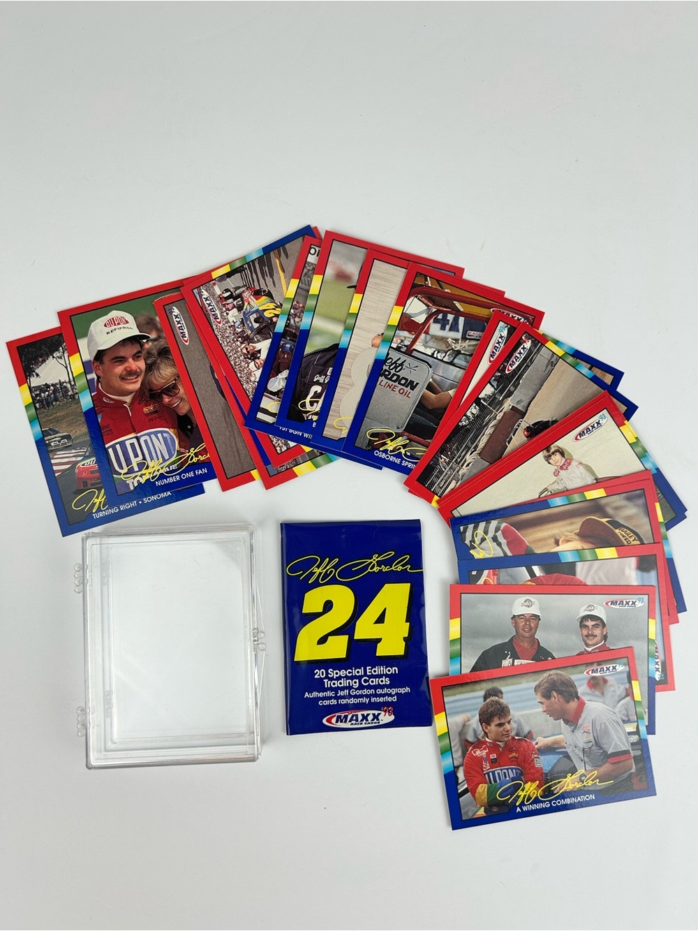FINAL SALE! 1993 Maxx Jeff Gordon 20 Special Edition Trading Cards Complete Set